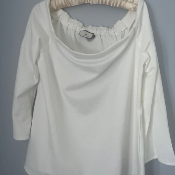 Tuckernuck White Off-Shoulder Top - Picture 3 of 3